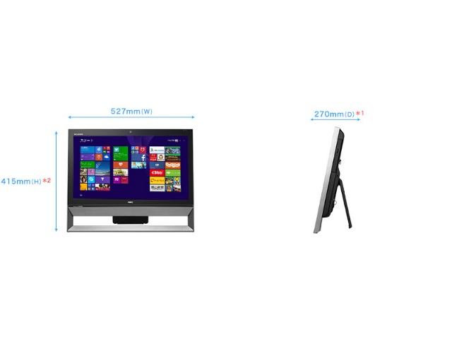 �T�C�Y�@�i*1�F�{�̍ő�X�Ύ��B�ŏ��X�Ύ���190mm�ɂȂ�܂��B  *2�F�{�̍ő�X�Ύ��B�ŏ��X�Ύ���432mm�ɂȂ�܂��B�j  