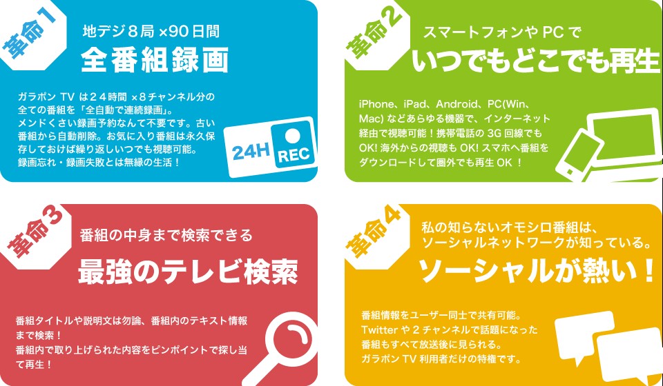 �K���|��TV�́u�e���r�����̊v���v�S�v�f