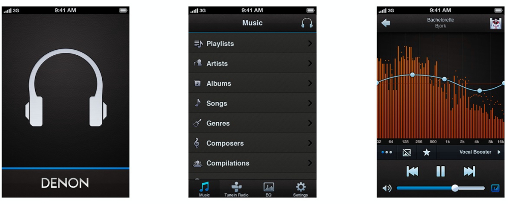 充実のアプリケーションにより、さらなる拡張性を実現 -「Denon Travel Apps」