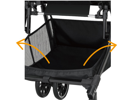 たっぷり買っても頼もしい。 大型カゴ。