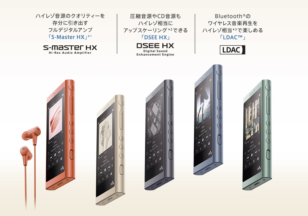 SONY WALKMAN NW-A55 ムーンリットブルー 16G-