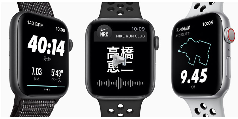 Apple Apple Watch Nike+ Series 4 GPSモデル 44mm MU6L2J/A [アンスラ 