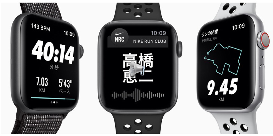 Apple Apple Watch Nike+ Series 4 GPSモデル 44mm MU6L2J/A [アンスラ