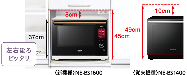 価格.com - パナソニック 3つ星 ビストロ NE-BS1600-W [ホワイト] スペック・仕様