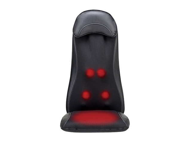 もみ玉と座面にヒーター機能をプラスし、じんわりと温めながら揉みほぐす