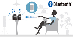 Bluetooth®�ڑ��Ń��C�����X�Đ����\