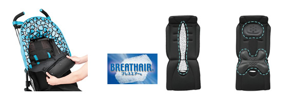 ムレにくく洗えるシートと「メディカル成長マモール」パッドで、安心の乗り心地