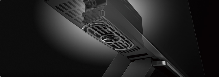 �X�s�[�J�[�ƃG���W���ɂ�锗�͂̒ቹ�Č�