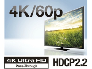 HDCP2.2�A4K/60p�f���M���ɑΉ�����HDMI�[�q�i4����/1�o�́j�𓋍�