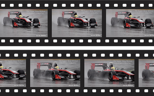 超望遠で切り取る 最大960fps(40倍)のスーパースローモーション動画記録(*)