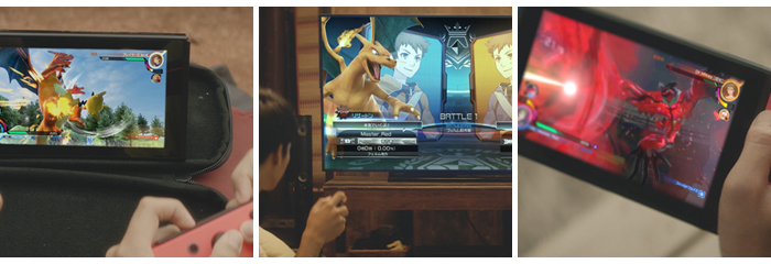 Nintendo Switchで、気軽に対戦!