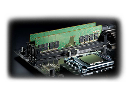 DDR4-2666メモリ8GB搭載で抜群の処理能力