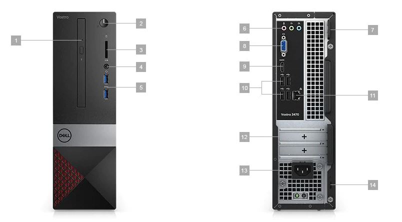 DELL VOSTRO 3470 /M.2SSD/Office/i5第8 optiquealmawlid.ma