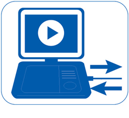 HDMI�o�͂�AV���o�͒[�q����