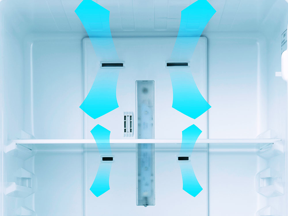 ファン式自動霜取り