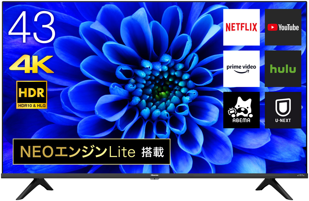 テレビ/映像機器 テレビ ハイセンス 43E6G [43インチ] 価格比較 - 価格.com