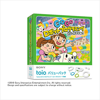 toio �o�����[�p�b�N GoGo ���{�b�g�v���O���~���O �`���W�[�{�̂Ђ݂` ������