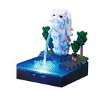 nanoblock 情景コレクションシリーズ 光ファイバーLED+マーライオン