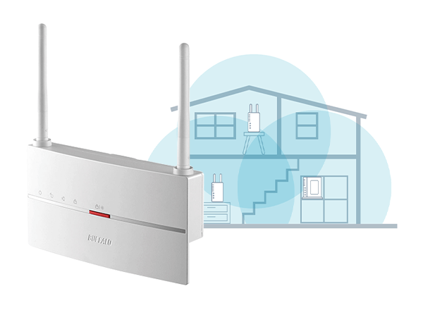 AirStation HighPower WEX-1166DHP2/D [�z���C�g]