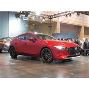 マツダ3 国内初公開、名称はグローバルで統一か?…東京オートサロン2019