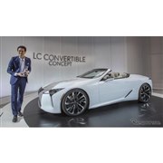 レクサス LCコンバーチブル、最優秀デザイン賞に…デトロイトモーターショー2019