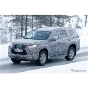三菱 パジェロスポーツ、日本導入なるか…改良新型テスト車両をスクープ
