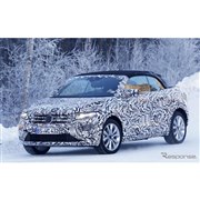 VW初のオープンSUVは業界ジンクスを破れるか!? T-ROCカブリオレ 開発車両をスクープ