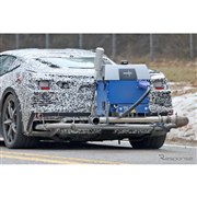 シボレー コルベット 新型、噂のPHEVバージョンをスクープ!?
