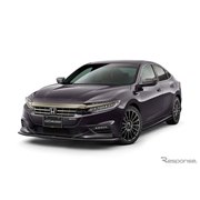 ホンダ インサイト 改良新型、無限エアロパーツはスポーティながら落ち着いた雰囲気を演出