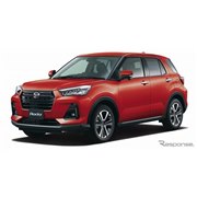ダイハツ ロッキー、最上級グレードにモノトーンカラーを新設定