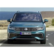 VW ティグアン 改良新型、表情一新…デジタルワールドプレミア