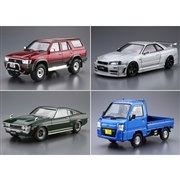 ��i������u1/24 �g���^ VZN130G �n�C���b�N�X�T�[�t SSR-X ���C�h�{�f�[ '91�v�u1/24 �j�X�� BNR34 �X�J�C���C��GT-R Z-tune '04�v�Ȃ�