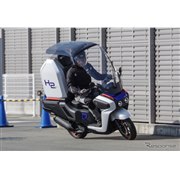 ヤマハの水素エンジンバイク『H2 バディ・ポーター・コンセプト』