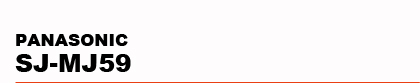 PANASONIC�@SJ-MJ59