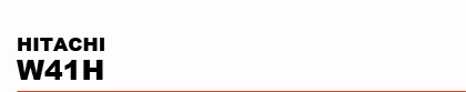 HITACHI�@W41H