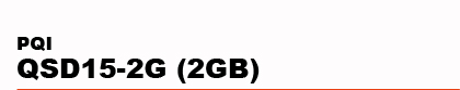 PQI�@QSD15-2G (2GB)