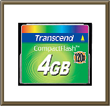 TRANSCEND�@TS4GCF120 (4GB)