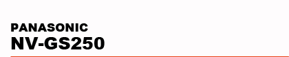 PANASONIC�@NV-GS250