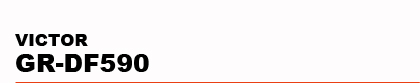 VICTOR�@GR-DF590