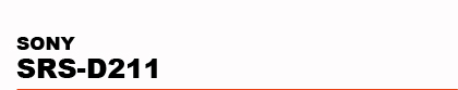 SONY�@SRS-D211