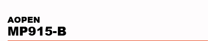 AOPEN�@MP915-B