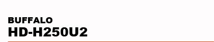 BUFFALO�@HD-H250U2