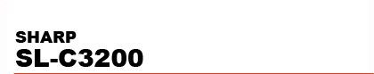 SHARP�@SL-C3200