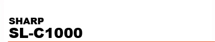 SHARP�@SL-C1000