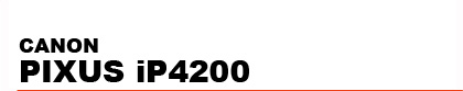 CANON�@PIXUS�@iP4200