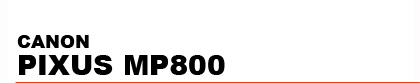 CANON�@PIXUS�@MP800