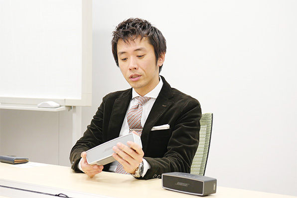 �������Ԃ������Ĕ|��ꂽ�uSoundLink Mini�v�̊�{�R���Z�v�g