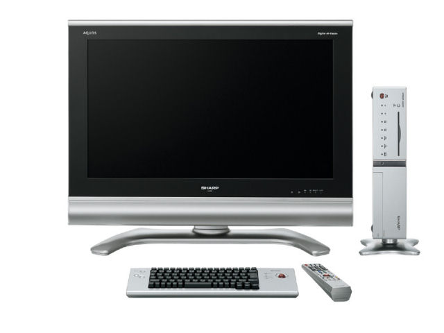 �C���^�[�l�b�gAQUOS 32-D�^�C�v (�e���r�� LD-32SP1 �p�\�R���� PC-AX100M) �̐��i�摜