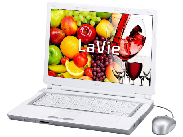 LaVie L �X�^���_�[�h�^�C�v LL570/KG �̐��i�摜