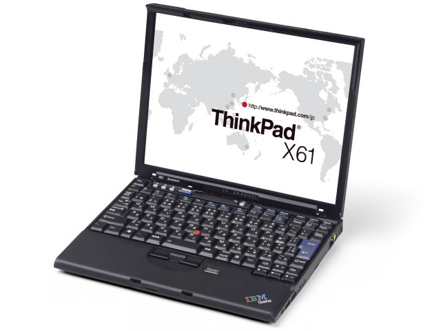 ThinkPad X61 7675A25 �̐��i�摜